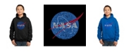 LA Pop Art Boy's Word Art Hoodies - NASA's Most Notable Missions